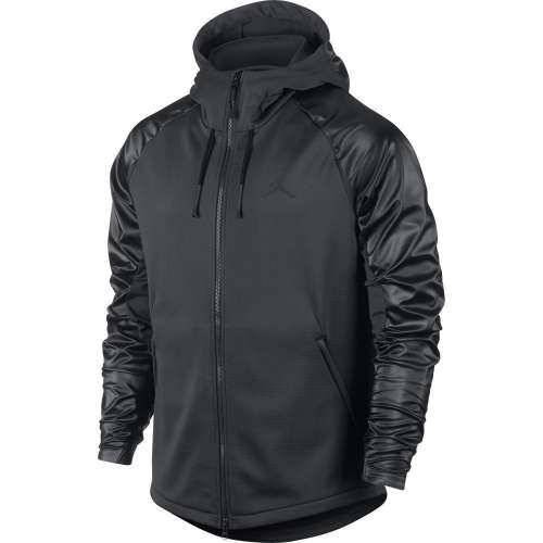Nike Air Jordan 360 THERMA SHIELD MAX Men's Jacket Hoodie Gray 800986-060 NEW Mens Clothing Deals